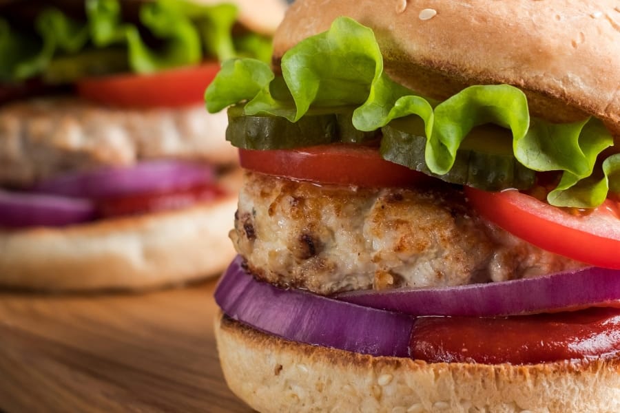 gourmet turkey burgers