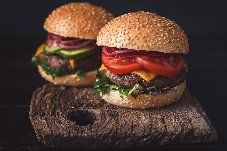 grass-fed gourmet burgers